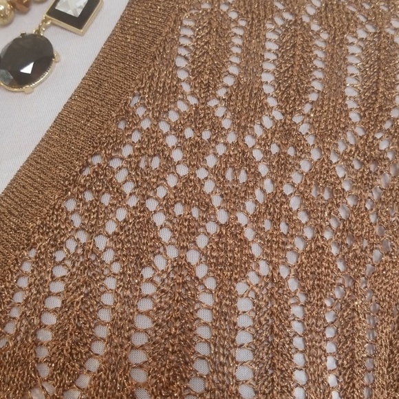 NWOT Nicole Miller Chestnut Cardigan - Picture 5 of 6